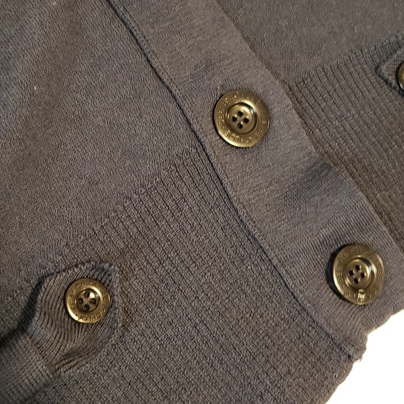 SEE BY CHOLE' Bow Pocket Navy Blue Cardigain - Picture 9 of 9